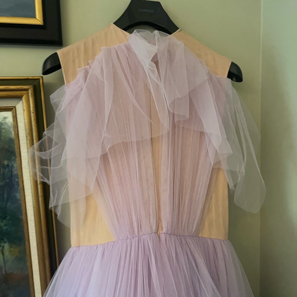 Christian Siriano purple Dress Gown US8 M L princess costume PROM Medium - Picture 12 of 16